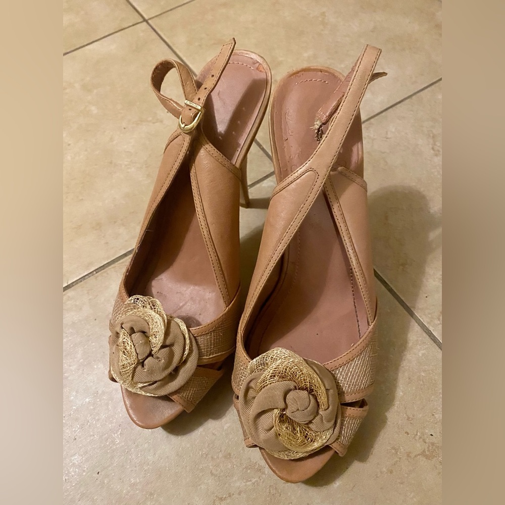 Vince Camuto Peep Toe Heels